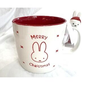 Miffy Christmas Mug Cup Merry Christmas Red By Magenta